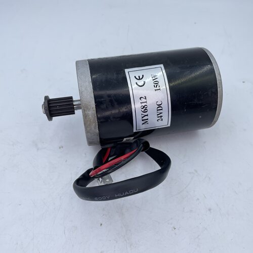 跨境批发厂家电动车电机有刷MY6812同步带轮24V150W马达食品机械