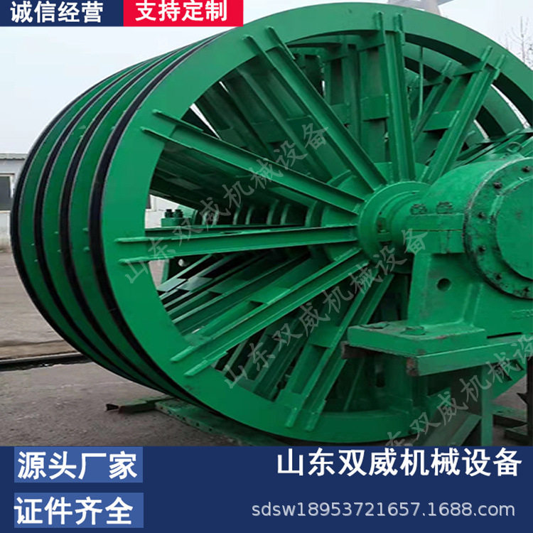 TZD1000矿用固定绳轮导绳轮 煤矿用凿井悬吊天轮立井固定天轮现货