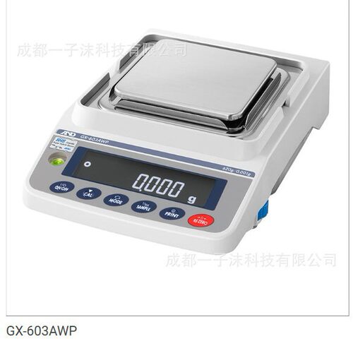 日本AND爱安德防尘防水电子天平GF-603AWP