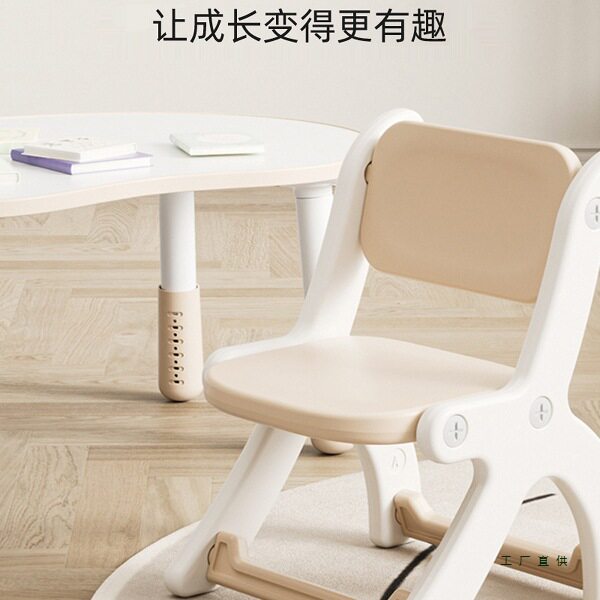 儿童塑料加厚靠背椅幼儿园家用