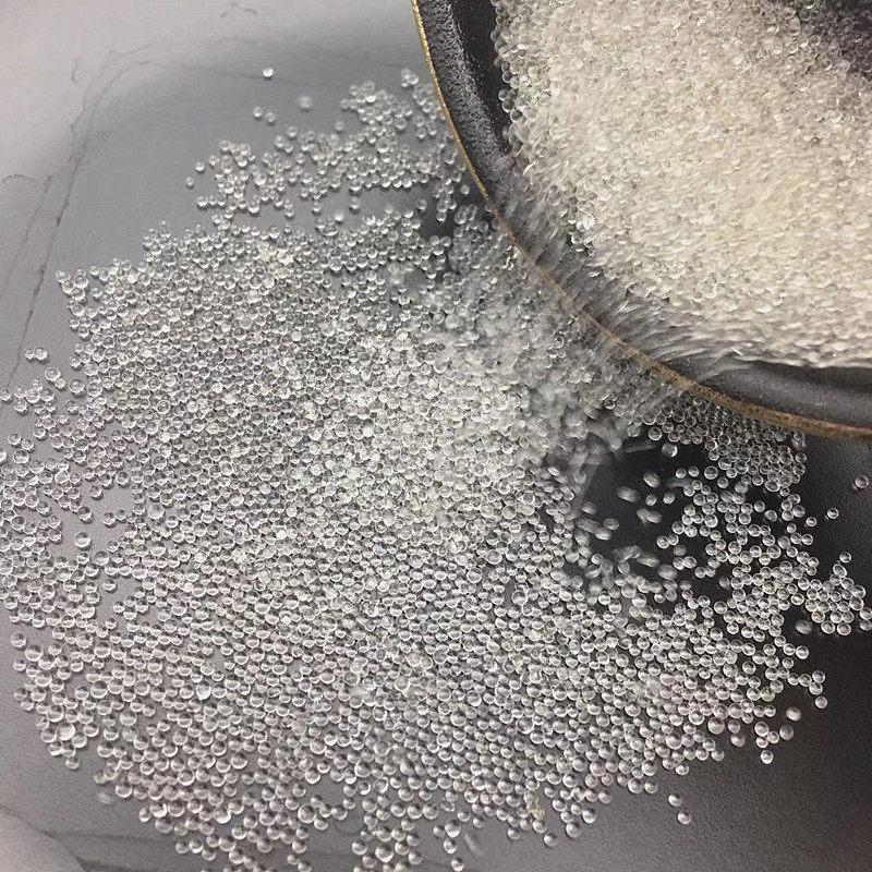 大量供应玻璃微珠喷砂除锈用玻璃微珠美缝剂塑料填充实心玻璃微珠