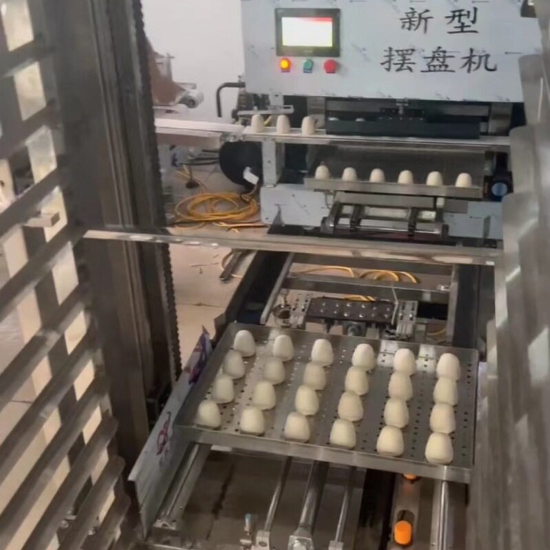 创丰馒头流水线 商用全自动和面机整形机摆盘机 做馒头的全套设备