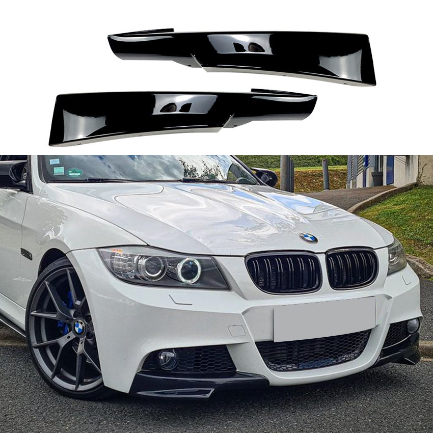 适用宝马3系E90320i330iM-TechLCI2009-2012前杠包角改装