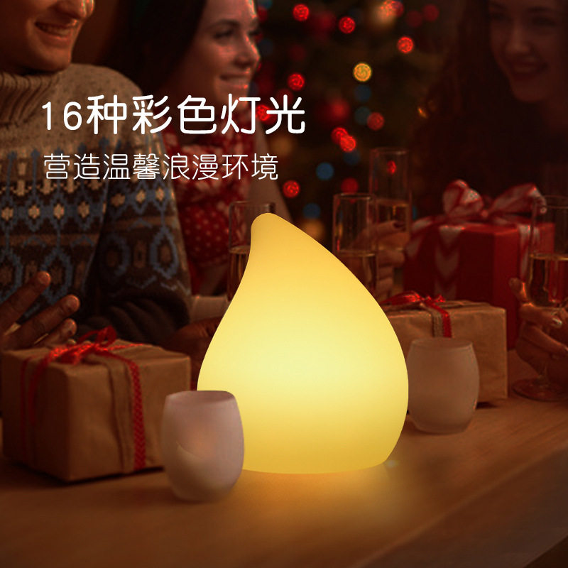 亚马逊定制led酒吧清吧桌灯装饰台灯卧室客房欧式餐厅充电小夜灯
