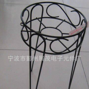 【展茂】欧式落地式铁艺花架子客厅花盆架金属花台园林花架