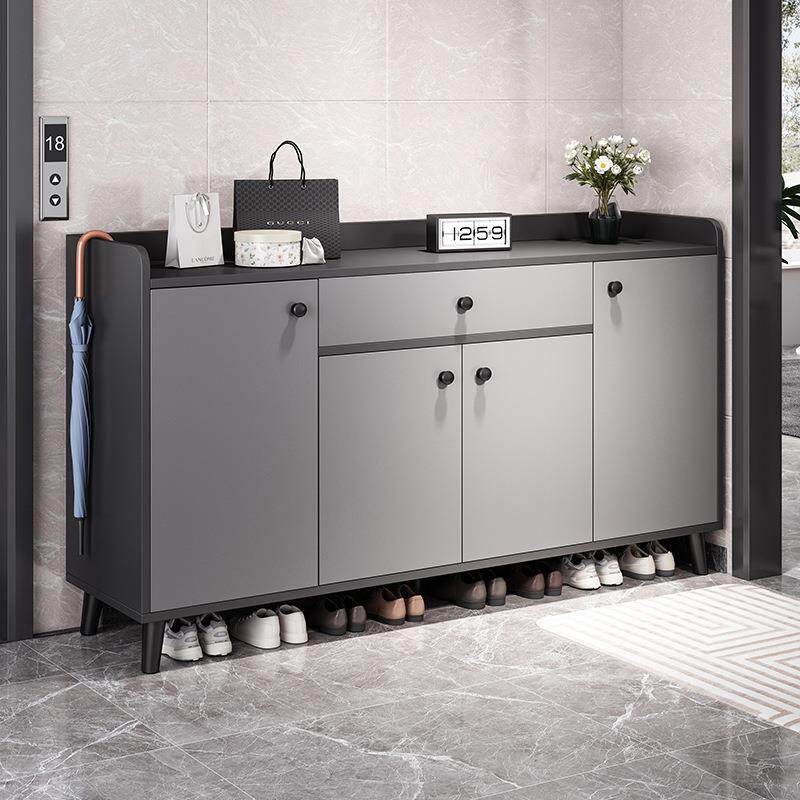 鞋柜家用门口室内简约现代收纳储物玄关柜经济型小入户大容量鞋架