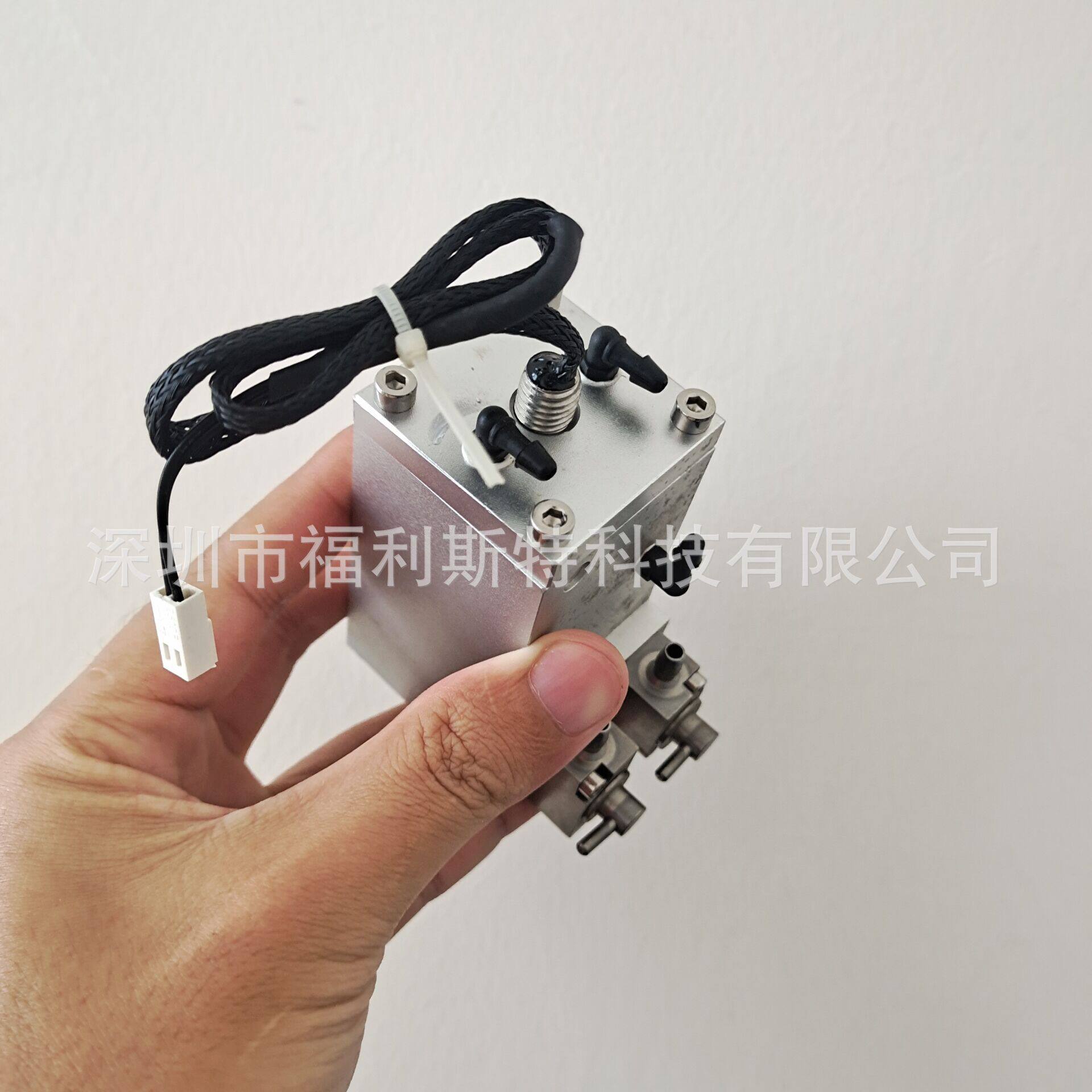 UV卷材机二级墨盒喷绘机金属负压墨盒单阀双阀副墨瓶UV机墨盒