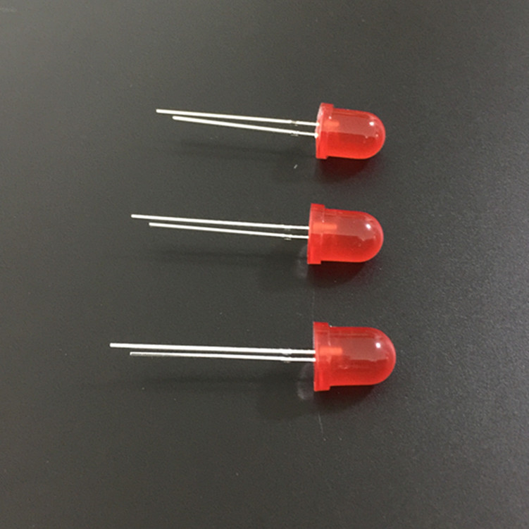 批发大头F10红绿蓝黄白LED灯珠