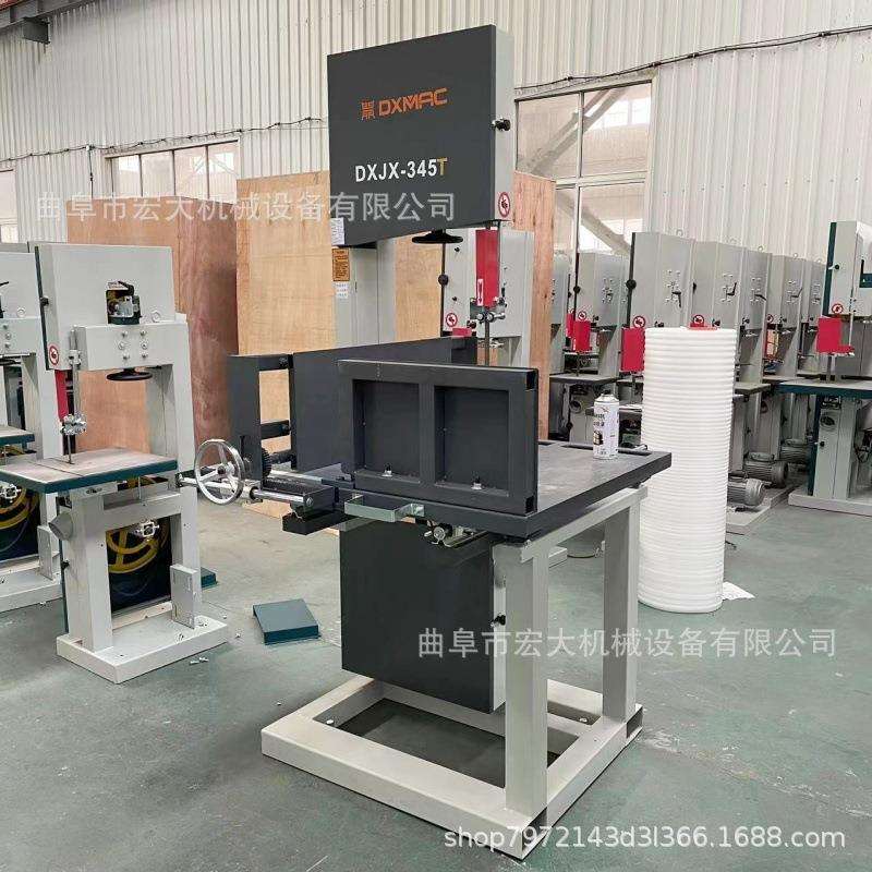 加气砖角度切割木工锯滑轨推台带锯机多功能材料切割