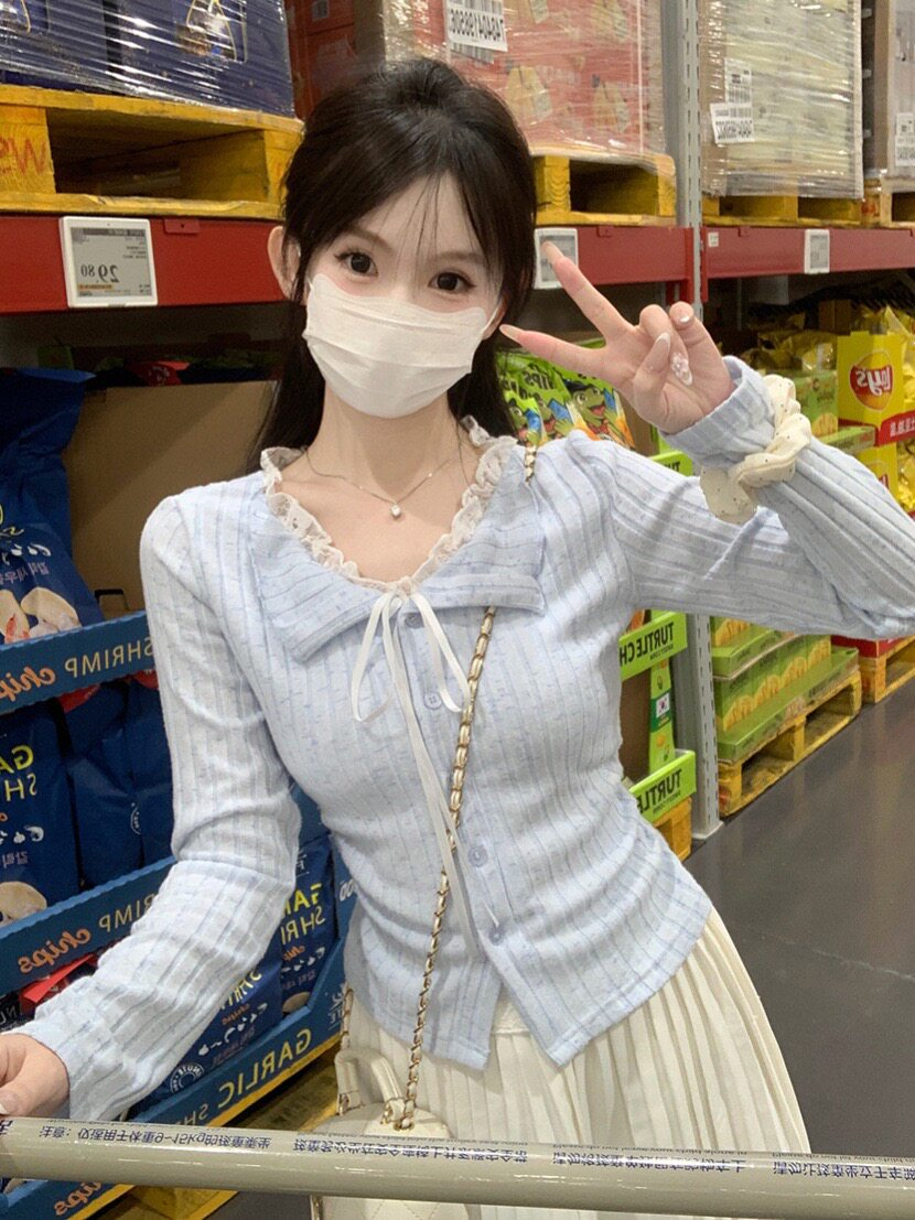 潮牌蒂美式复古cleanfit毛针织衫
