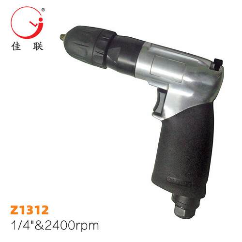 Z1312佳联JOLLY气动钻1/4迷你正反转风动钻冲击钻夹头尺寸6.m