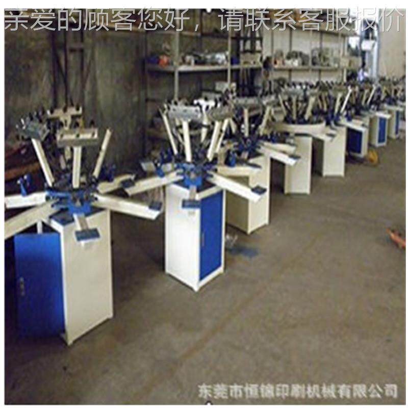 机智 能平面丝网印印刷 无防布刷机 编纸袋印刷机全HJ500*7