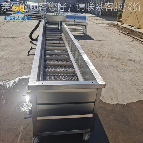 猪FHDM-600蹄毛屠去线 猪蹄连续式烫毛池 宰卧式生全自动猪蹄打毛