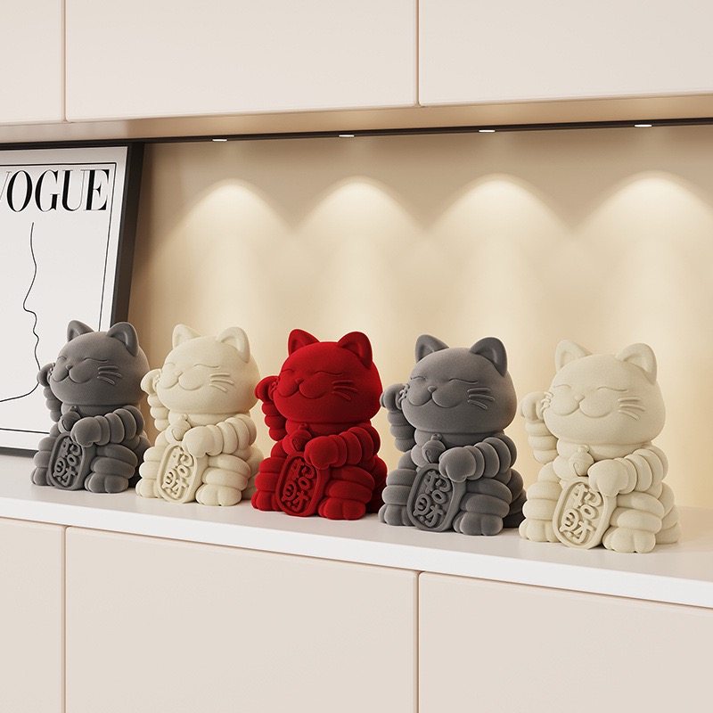 招财猫开业大吉开店铺摆件礼物办公室装饰品前台家居玄关乔迁新居,家居饰品,装饰摆件,淘宝优惠券,粉丝福利购,淘宝优惠卷