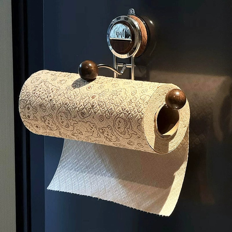 中古风吸盘一次性抹布吸盘置物架