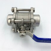 对焊球阀4分6分1寸2寸D 焊接球阀 热销304不锈钢球阀 不锈钢三片式