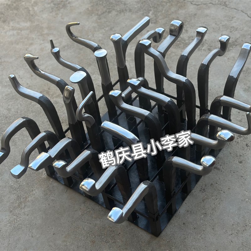 热销包邮纯手工金工铁马拐针 铁砧子 打壶打碟打杯子基础工具大号