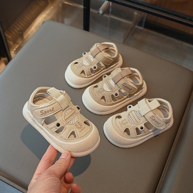 小童女宝宝鞋男童学步鞋子2026夏季包头婴儿鞋女童防撞镂空凉鞋潮,童鞋/婴儿鞋/亲子鞋,学步鞋,淘宝优惠券,粉丝福利购,淘宝优惠卷