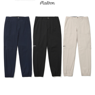 户外运动速干纯色百搭长裤 26春夏季 新款 男士 韩国MALBON高尔夫服装