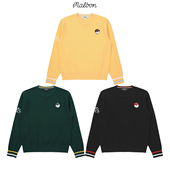 运动百搭保暖圆领针织长袖 2025秋冬韩国malbon高尔夫服装 女士新款