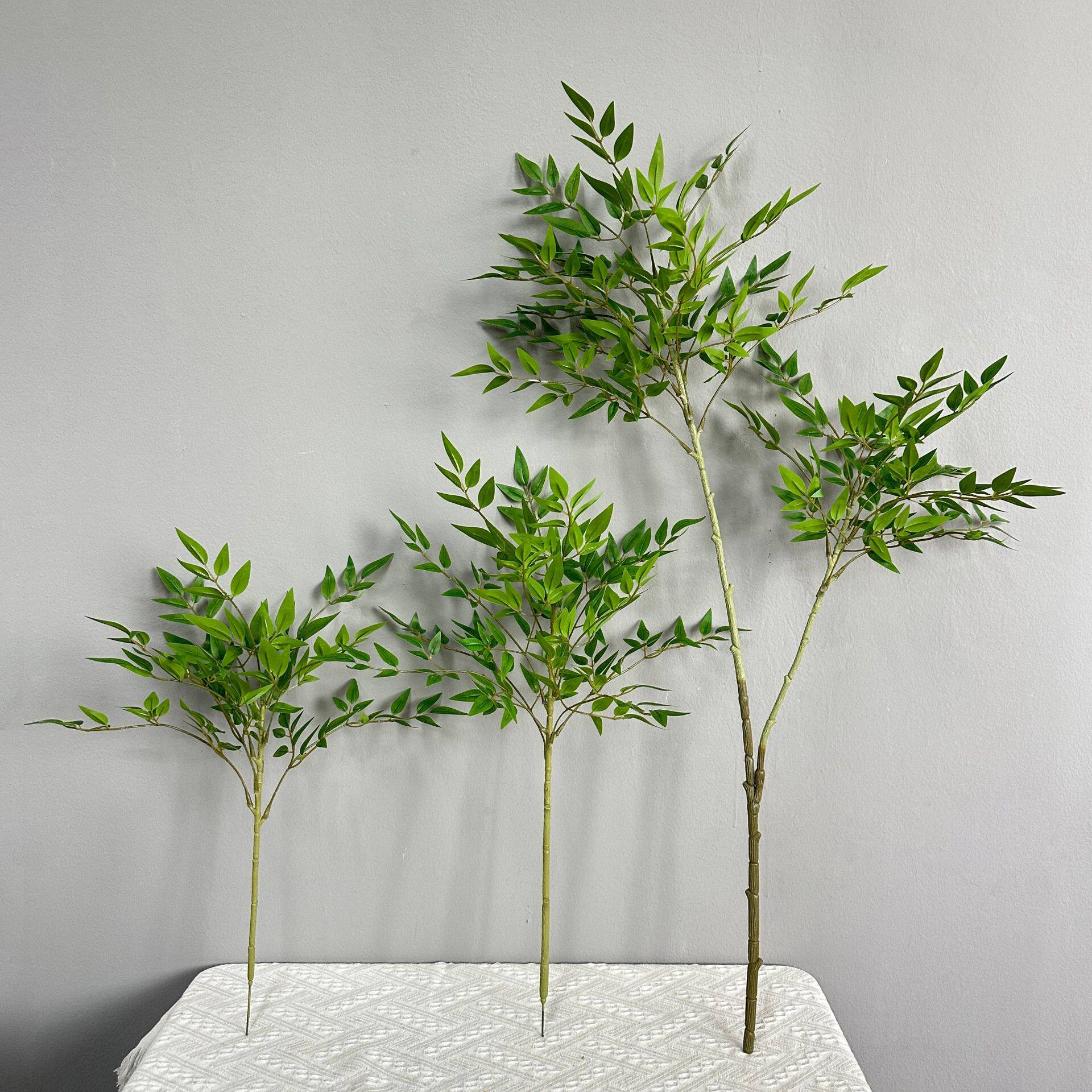 假绿植装饰仿真南天竹摆