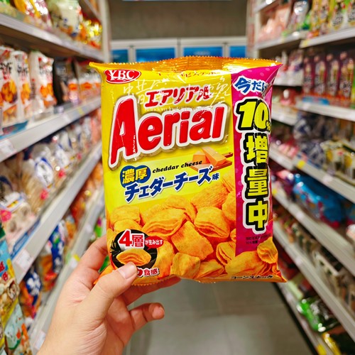 香港代购 日本YBC Aerial香浓芝士味-层层脆脆片休闲膨化零食小吃