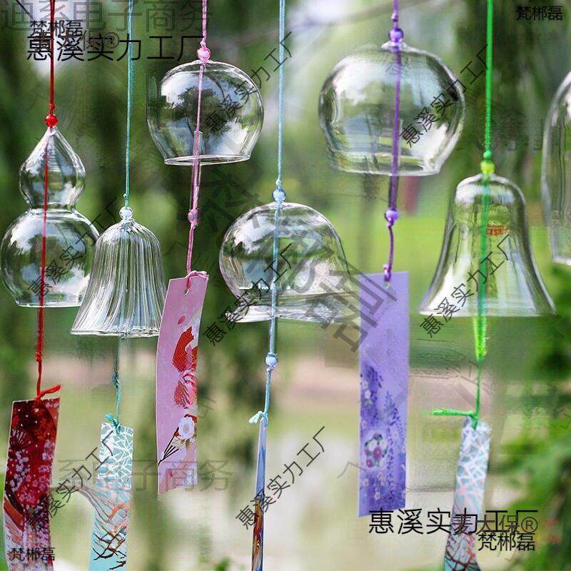 透明玻璃风铃景区场景布置学生DIY涂鸦工艺品小清新挂麦太保