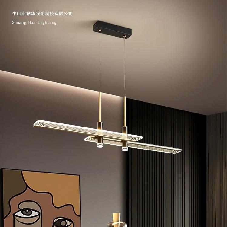 北欧后现代简约大气客厅吊灯网红卧室服装店餐厅LED灯个性时尚灯