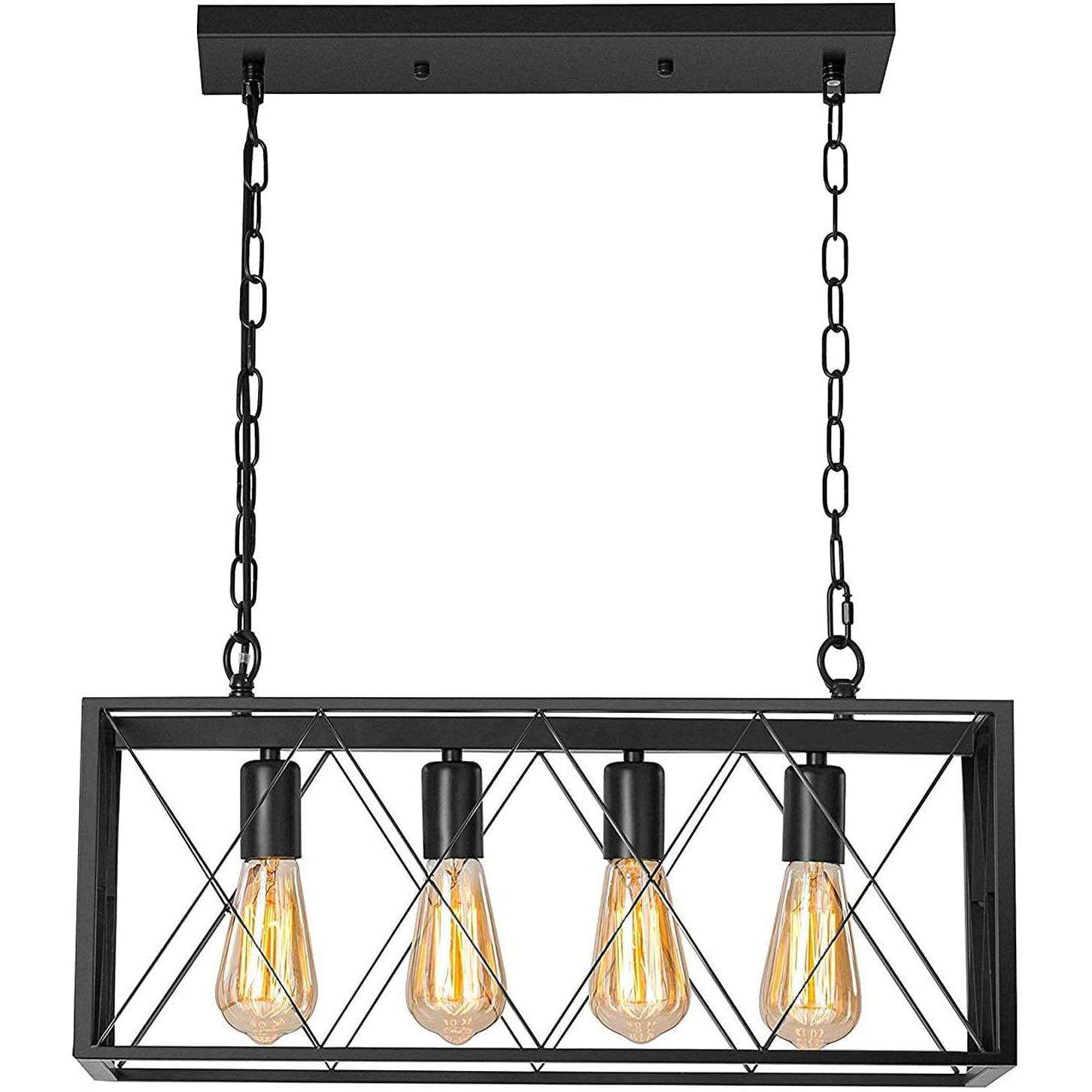 北欧餐厅一字长条吊灯现代简约极简个性轻奢办公室吧台饭厅灯