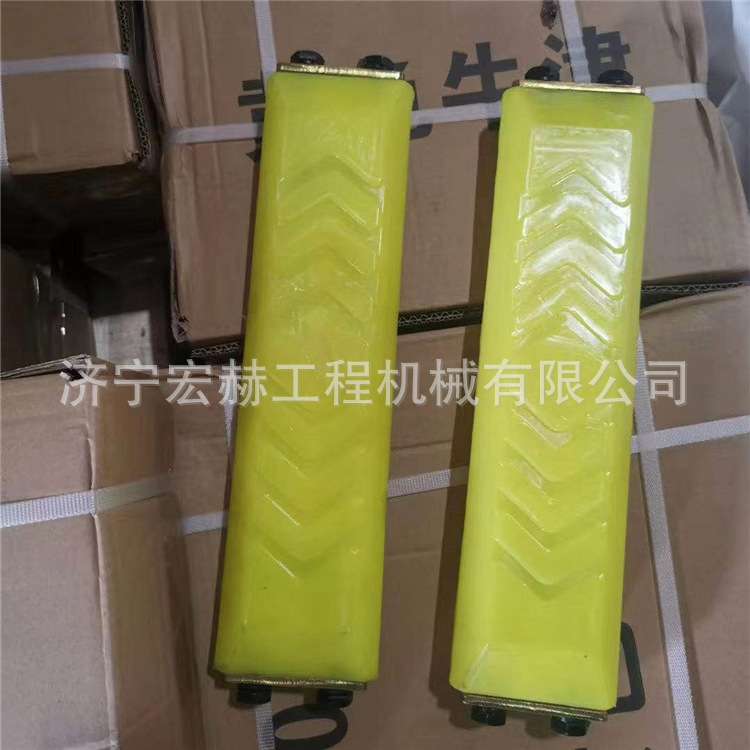 钩机履带胶PC56-7/8 PC60-7/8挖掘机履带板橡胶板 橡胶履带牵引块