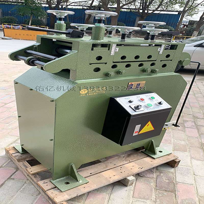 自动校直机 佑亿机械半截材料矫正机CLS400金属卷料矫平机整平机