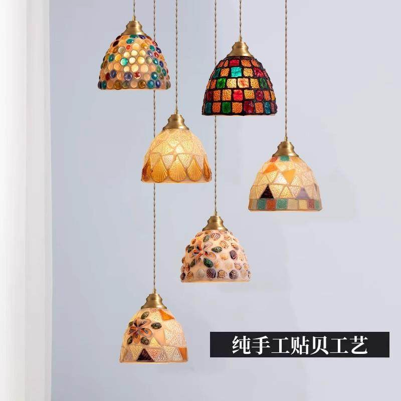 法式复古贝壳餐厅小吊灯美式彩色玻璃蒂凡尼地中海吧台日式过道灯,玩具/童车/益智/积木/模型,毛绒/玩偶/公仔/布艺类玩具,淘宝优惠券,粉丝福利购,淘宝优惠卷