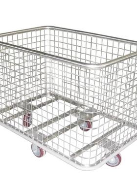 南京华瑞 全不锈钢移动网车 B464型 1050×690×840