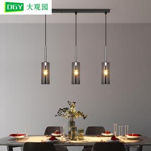 餐厅吊灯轻奢饭厅餐桌吧台灯具现代简约家用三头餐厅灯271