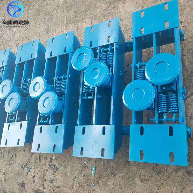 矿用无极绳绞车配件耐高温腐蚀压绳轮组组合式绞车托绳轮