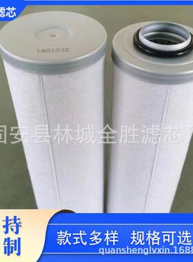 1801032/1801033真空泵排气滤芯油雾分离器过滤元件滤芯滤网