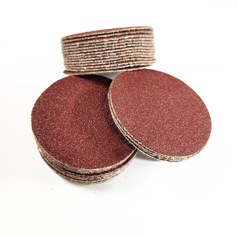 热销2寸 圆盘砂纸 自粘式砂盘 拉绒片背绒片 磨片 植绒砂纸片 50M