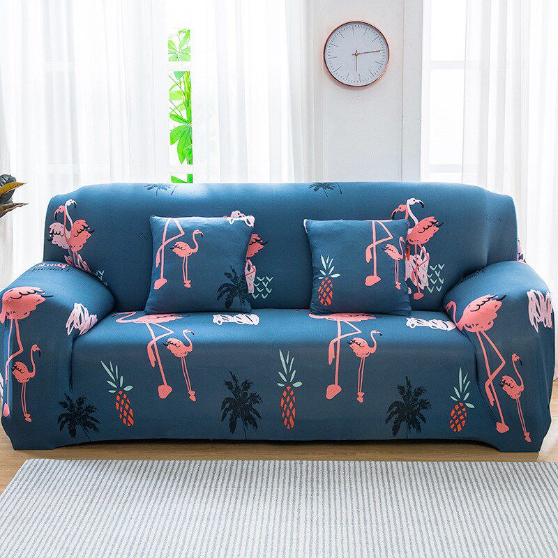 热销老式皮沙发套全包萬能套罩简约现代欧式单人懒人弹力四季款通