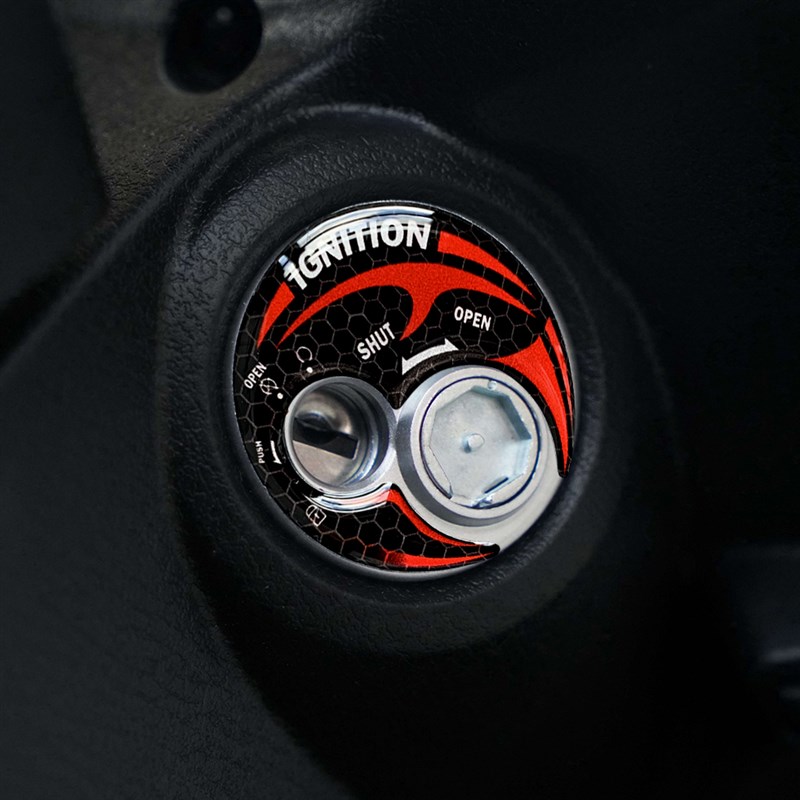 热销夜光立体钥匙孔贴纸电子门锁适用轻骑铃木UY125 UE UU UZ UM