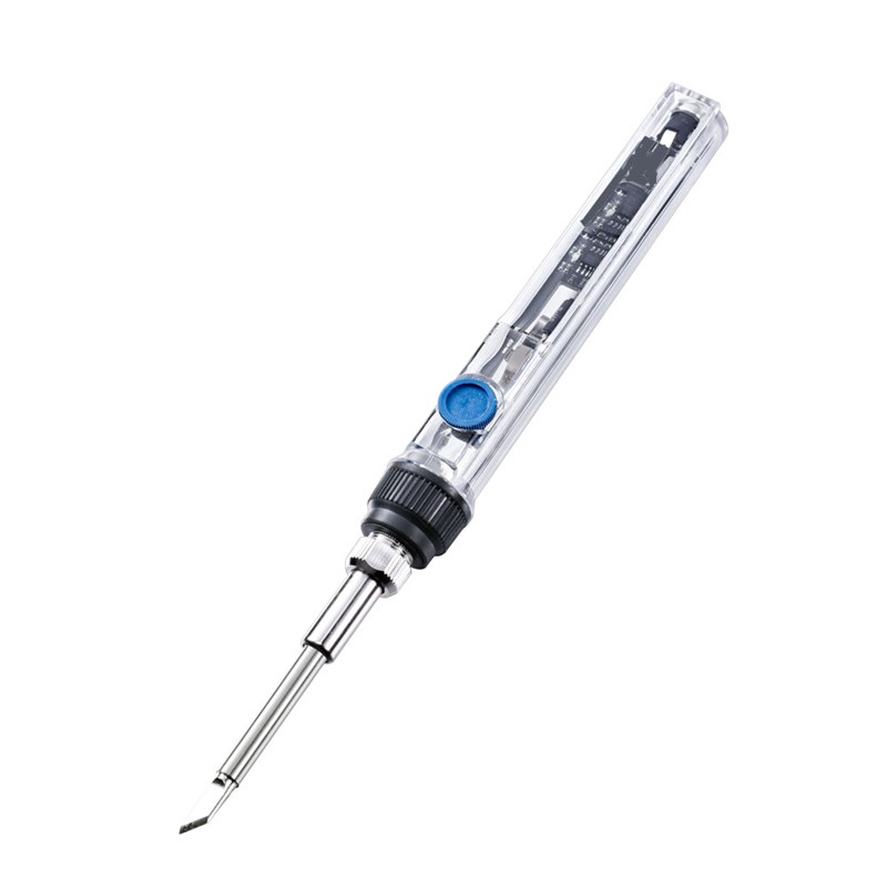 热销T12电烙铁可调温便携焊锡台t12烙铁头72W速热无数显透明烙铁