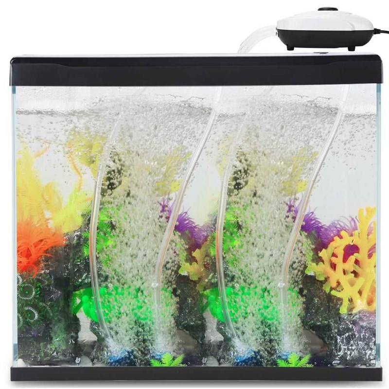 热销增氧泵大功率静音氧气泵增氧机养鱼氧气泵多孔冲氧泵打氧机