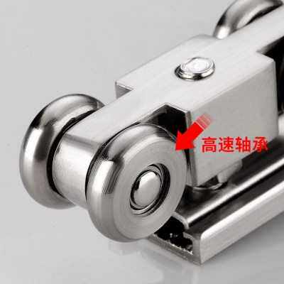 热销金属定制吊移门吊轮推拉门轨道滑吊轨导轨门滑轨吊玻璃实木门