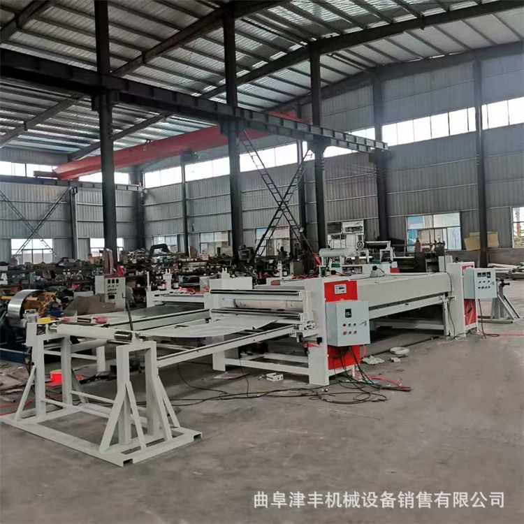 卷对卷无纺布热熔胶膜热烫复合机 木饰面碳纤维板热熔胶膜贴面机