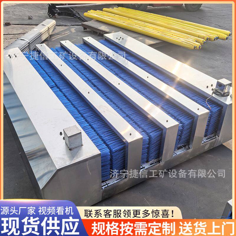 矿用无动力洗靴机单双通道半全自动刷鞋机1200*1600mm胶靴清洗机
