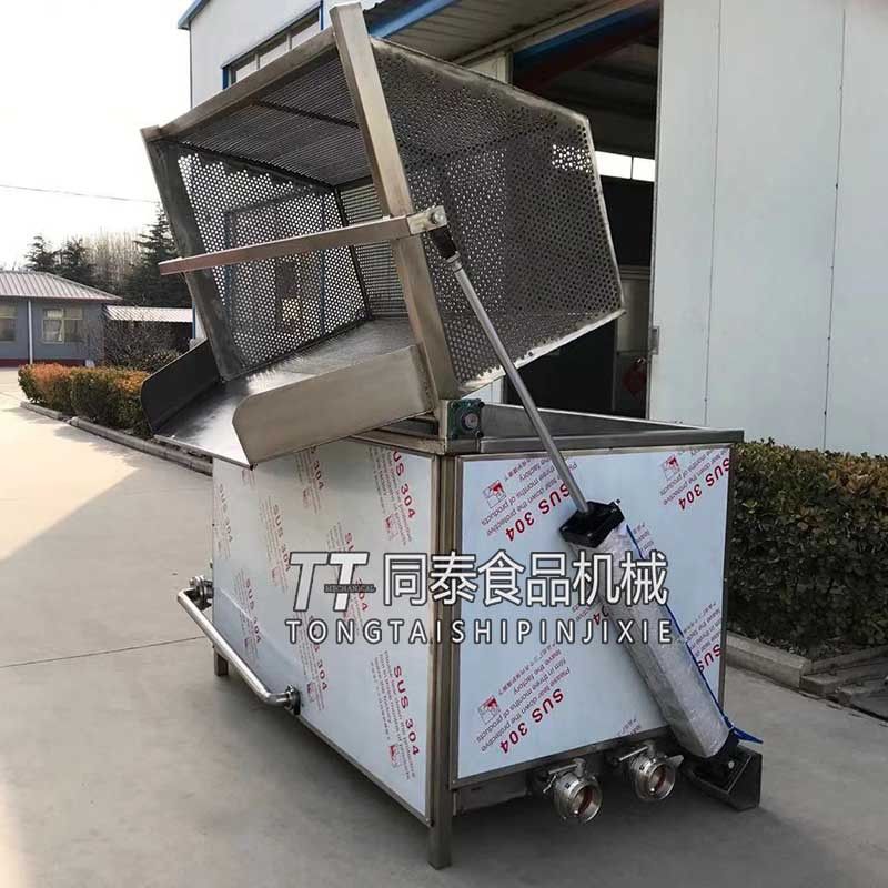 大容量海参煮锅 自动出料水产品合适的蒸煮设备 蒸汽加热蒸煮锅