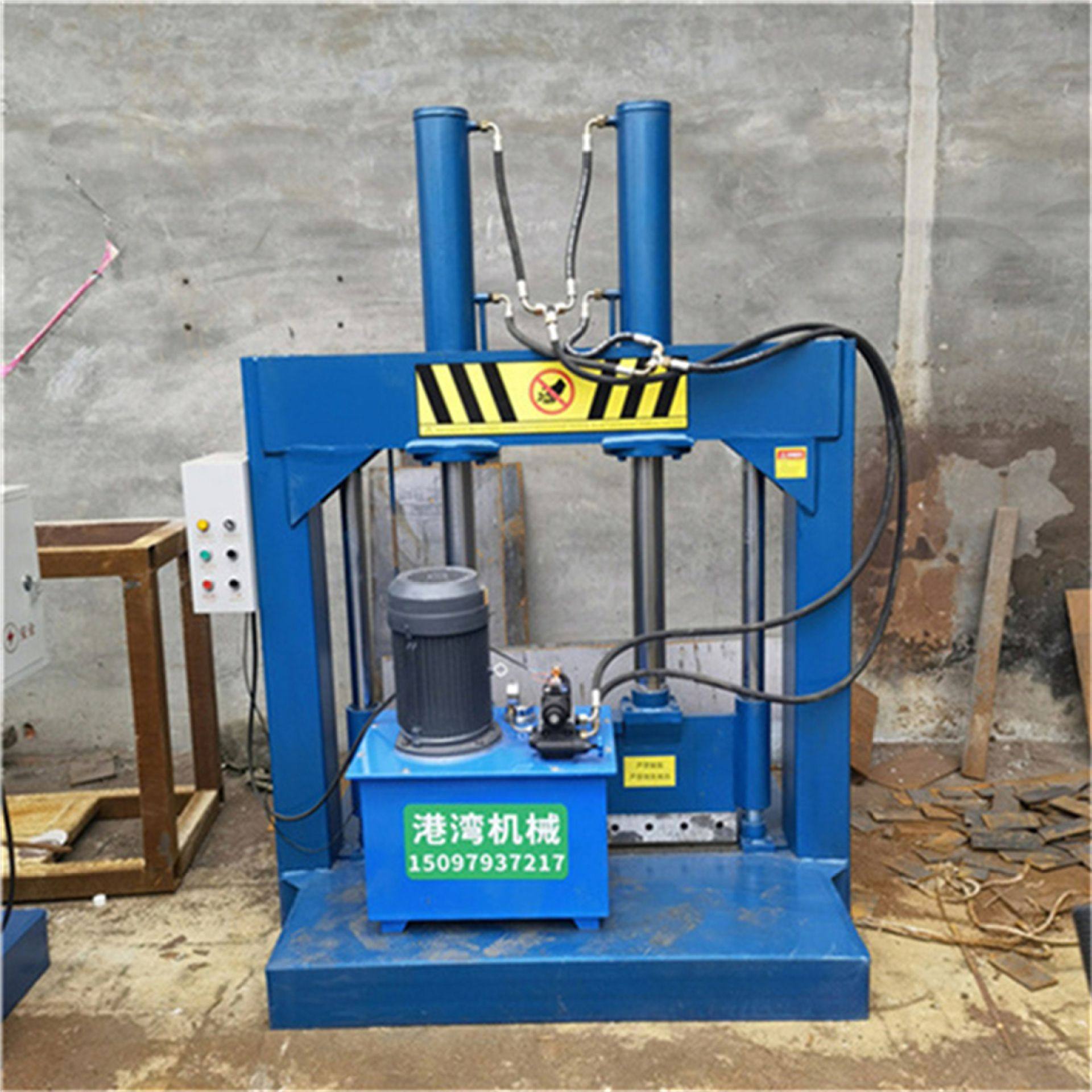 机头塑料块液压铡刀 打包带切断机 废纸切料机,五金/工具,液压机/油压机,淘宝优惠券,粉丝福利购,淘宝优惠卷