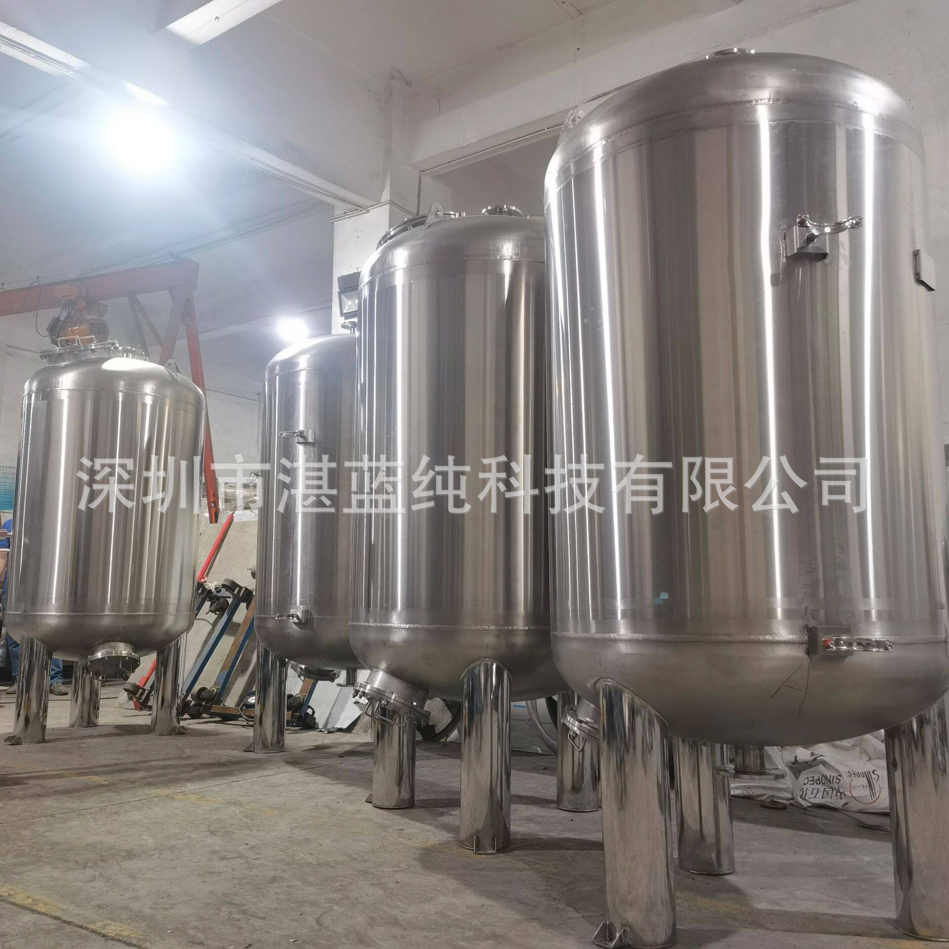 东莞不锈钢水处理罐厂家供应深圳不锈钢机械过滤器惠州石英砂滤罐