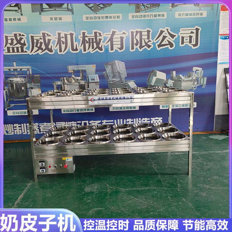 盛威电干烧型奶皮子机奶皮子糖葫芦加工设备牧民用鲜奶奶皮子锅