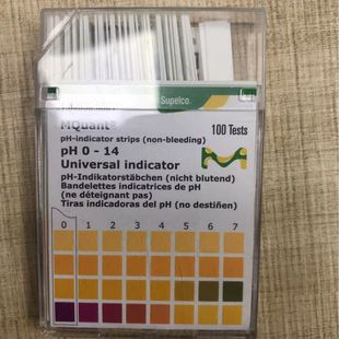 德国默克PH试纸酸碱度检测纺织厂备孕测试条1.09540.0001现货