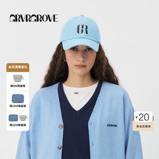 LOGO棒球帽GS5HT50J 款 GROVE官方旗舰店明星同款 女PS春季